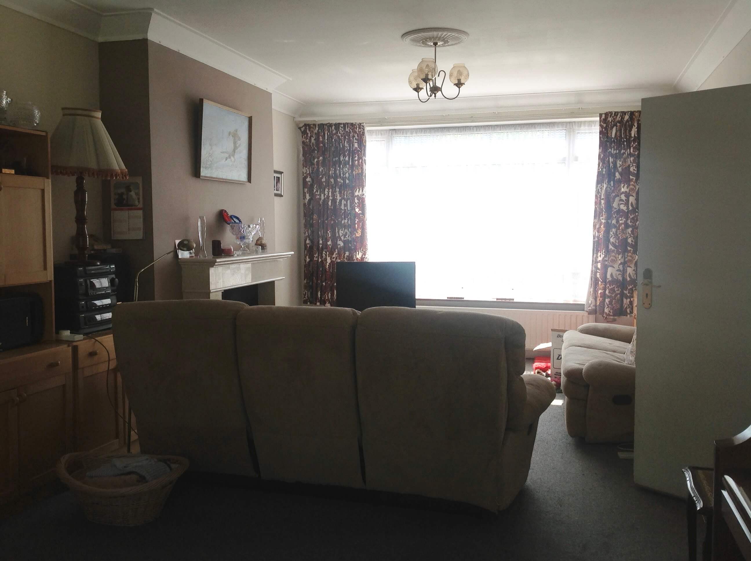 Design Doctors sitting room before