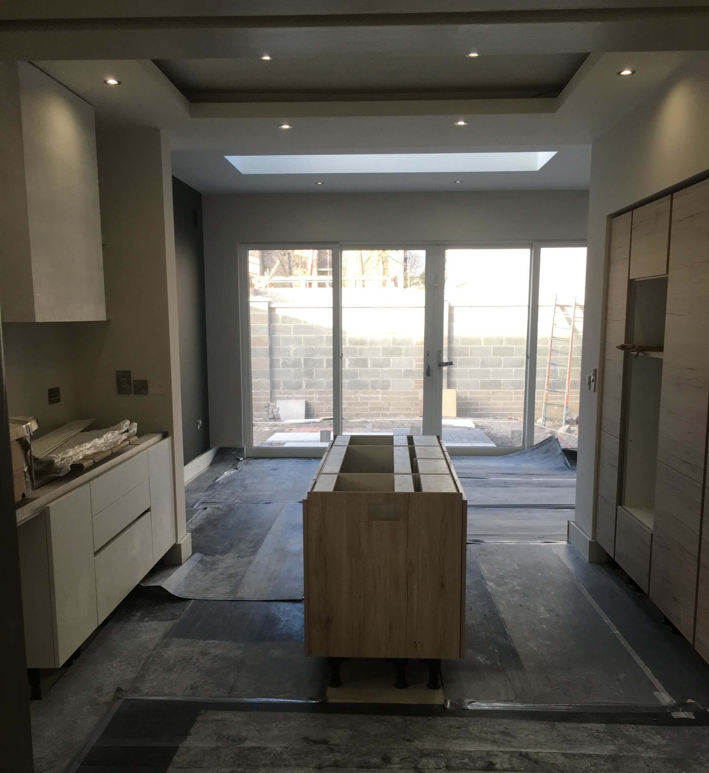 Kitchen renovation before