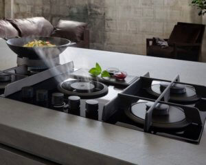 multi-functional appliances vented hob